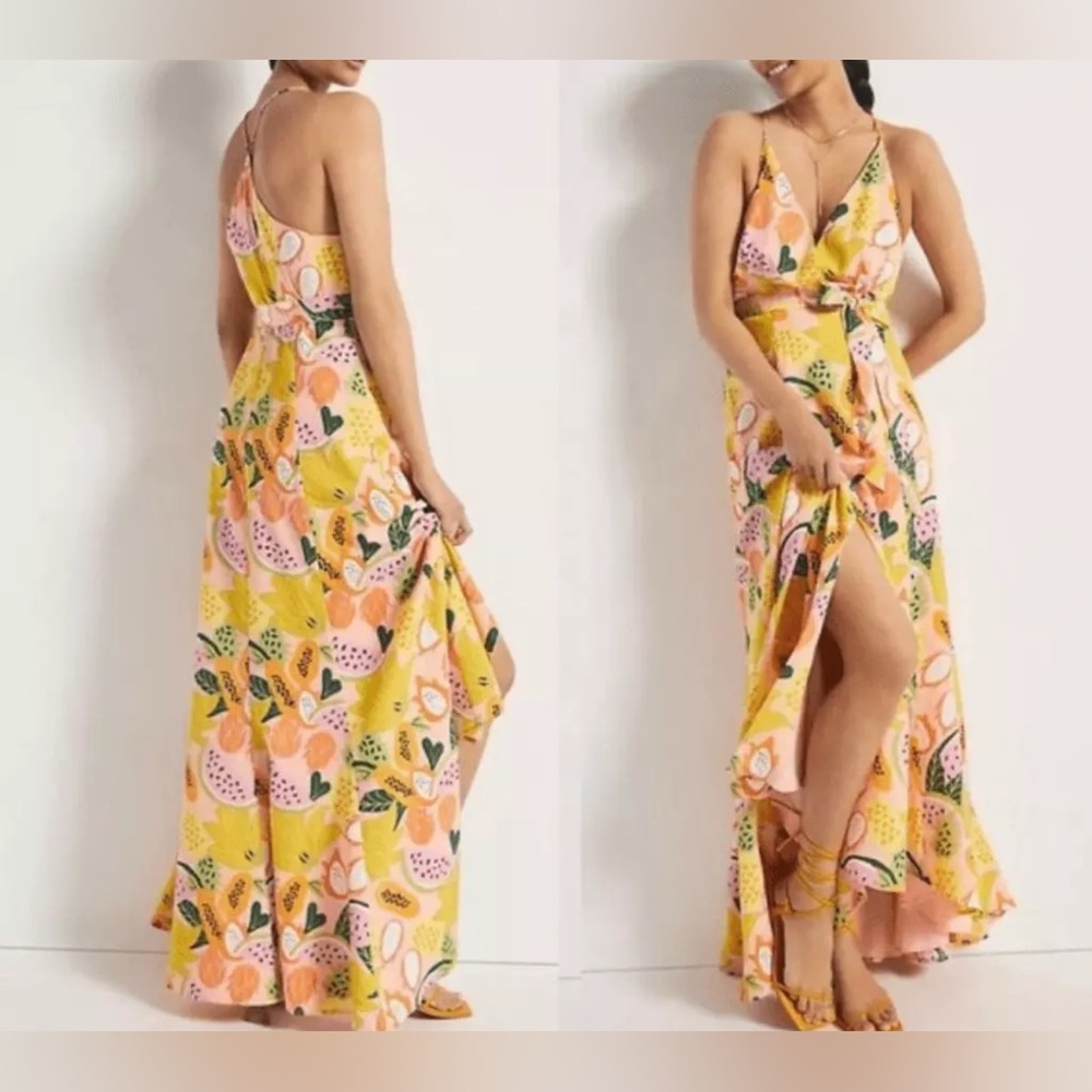 Anthropologie Hutch Lee‎ Tropical Dress Size L
